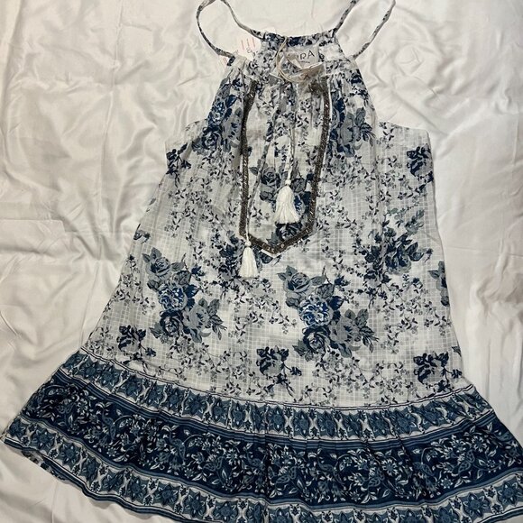 Mira Boutique Azul Pierina Short Dress - Picture 5 of 9